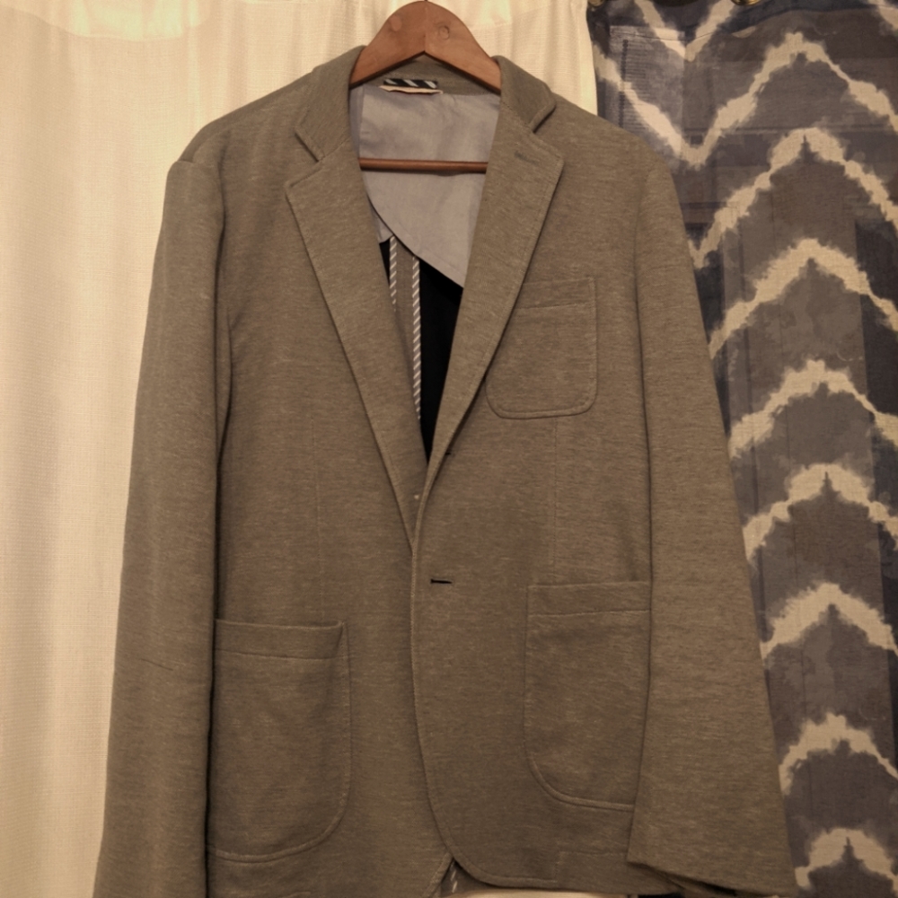 Brooks Brothers casual blazer, 40R, light blue